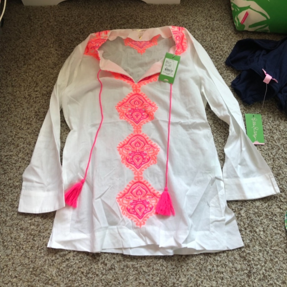 Amelia Island Tunic in Resort White